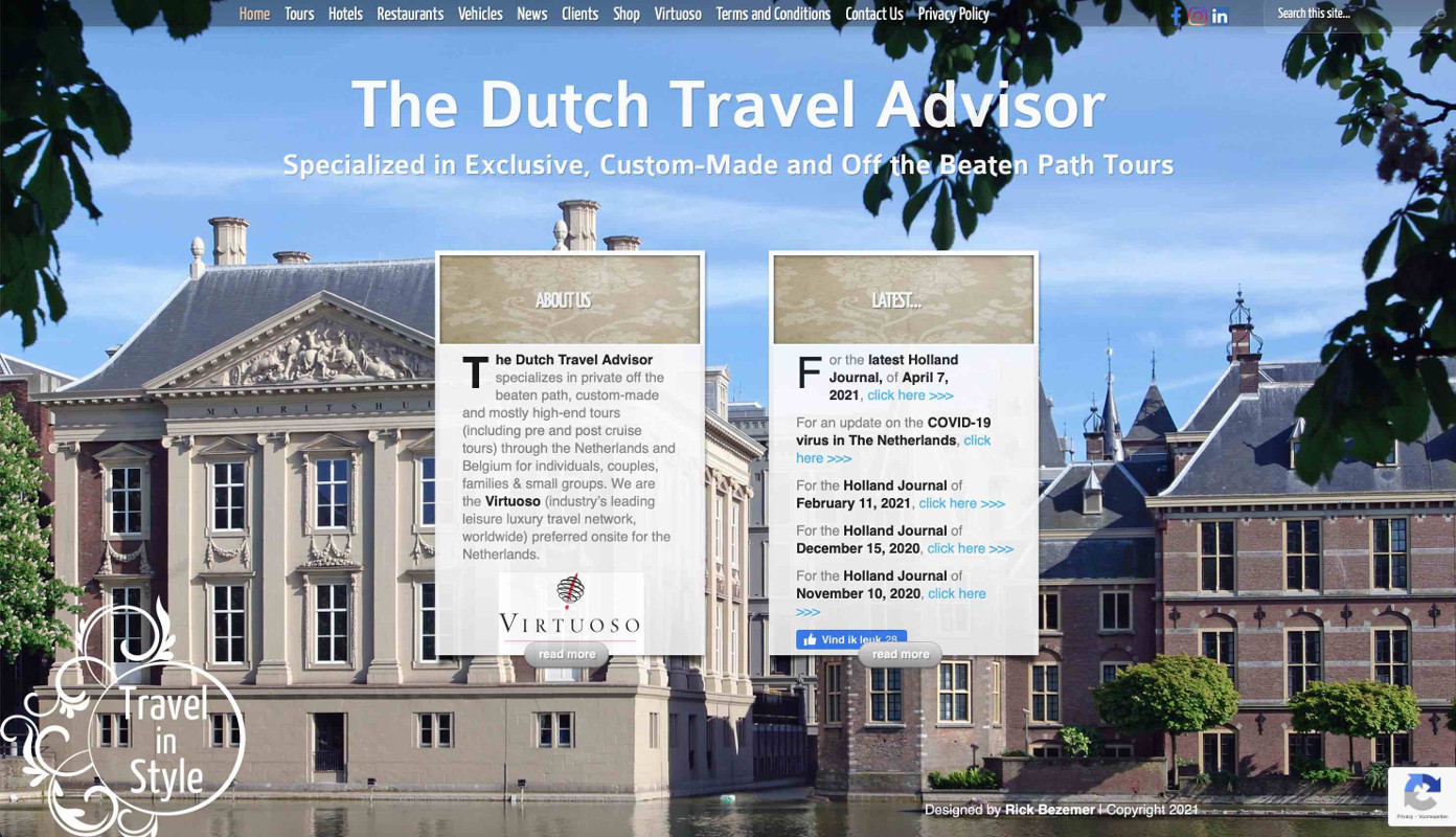 dutch gov travel advice